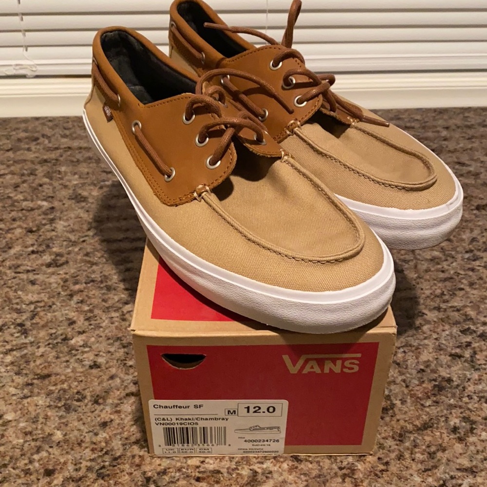 Mens Vans Chauffeur size 12